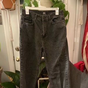 Urban Outfitters Charcoal Mom High-Rise Jeans